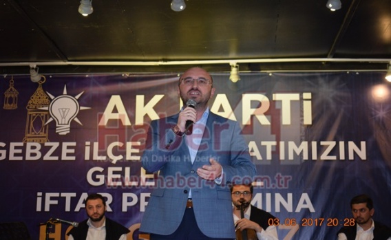 Ak Parti Gebze'de 2000 kişi ile İftarda Buluştu