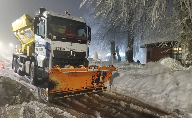 Kar Timleri’nden yılbaşı mesaisi