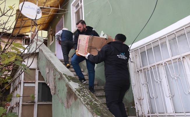 Büyükşehir’in kış desteği soba yardımı ile sürüyor!