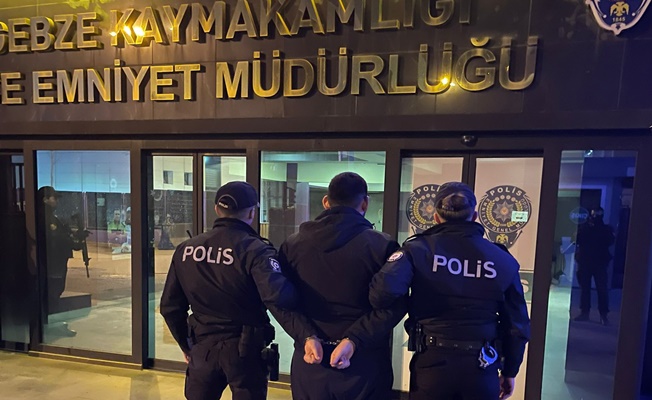 Kasten yaralama suçundan aranan şahıs Gebze’de yakalandı