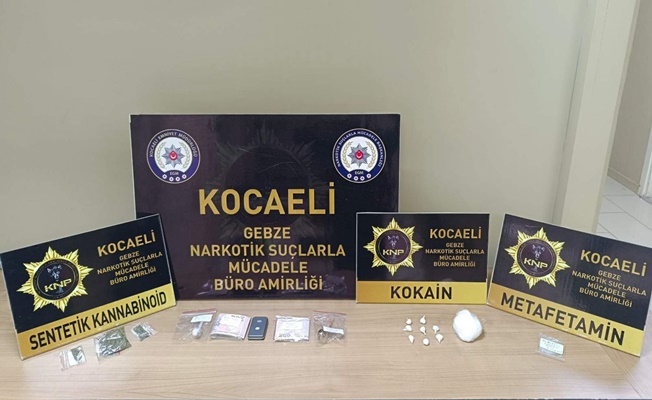 Kocaeli'nin iki ilçesinde narkotik operasyonu: 4 gözaltı