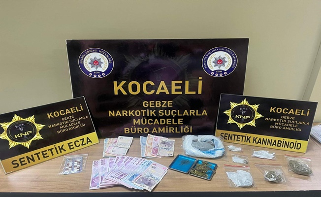 Kocaeli'nin iki ilçesinde narkotik operasyonu: 8 gözaltı