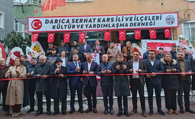 Darıca Serhat Kars derneği açıldı!