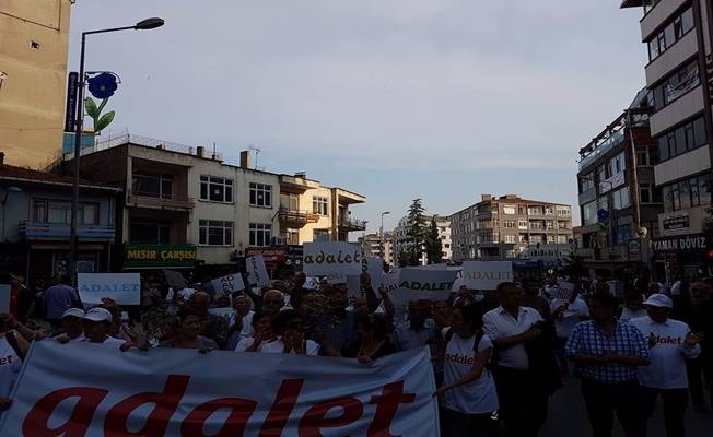 Adalet Yürüyüşü Gebze'de Düzenlendi