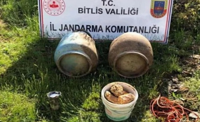 Bitlis'te patlayıcı bulundu