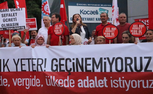 DİSK Genel Başkanı Gebze'den Hükümete seslendi: Kıdem Tazminatı Kırmızı Çizgimizdir!