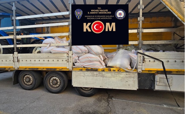 TIR’dan 2 ton 350 kilo kaçak tütün çıktı