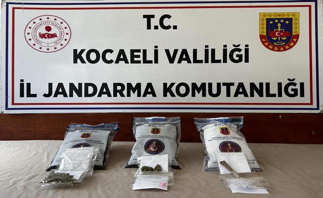 Kocaeli Jandarma ekiplerinden uyuşturucu operasyonu!