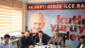 AK Parti Gebze Basın Toplantısı