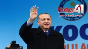 Cumhurbaşkanı Recep Tayyip Erdoğan Kocaeli'de